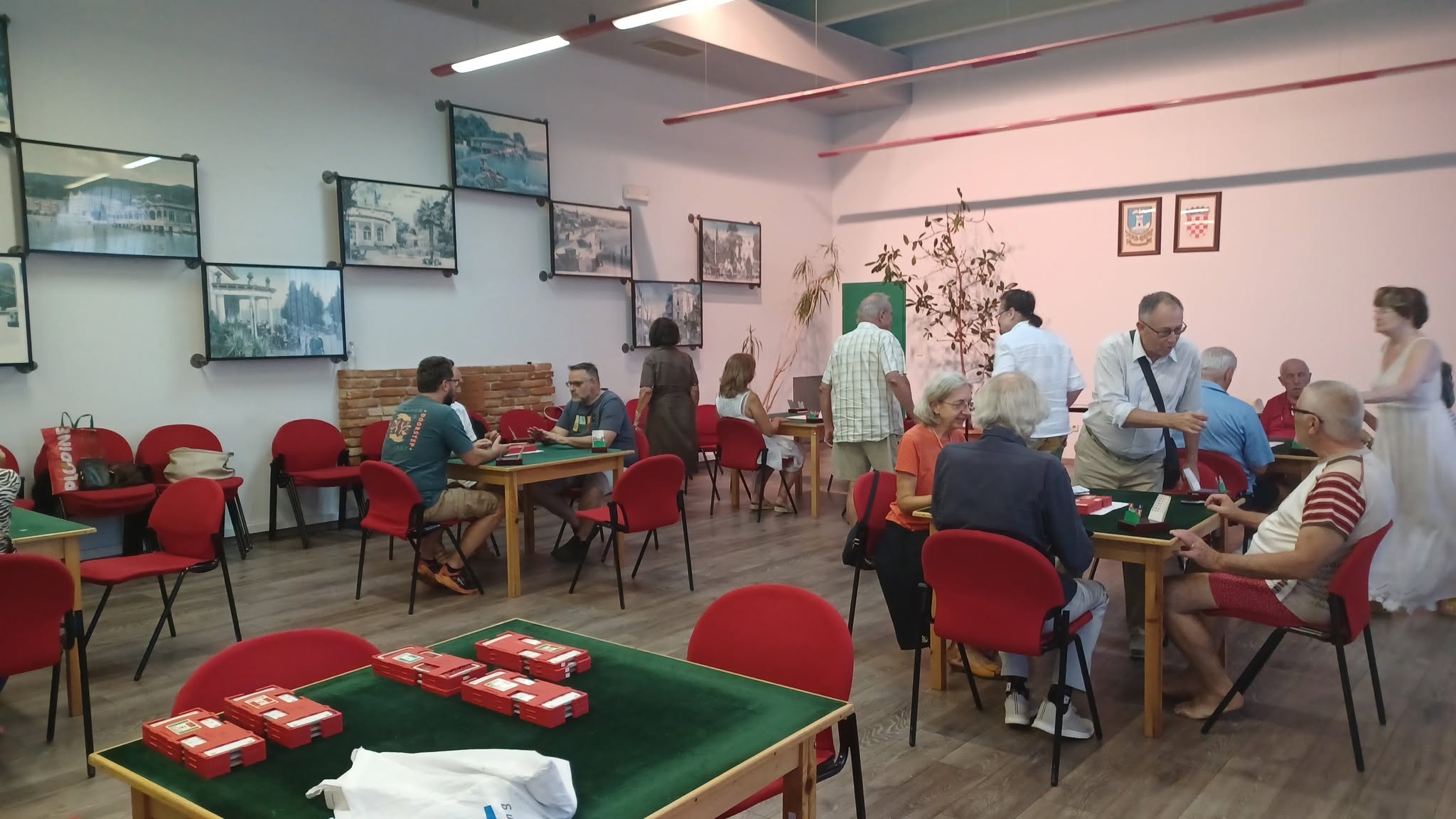 Druženje igrača na redovnom klupskom turniru u Opatiji